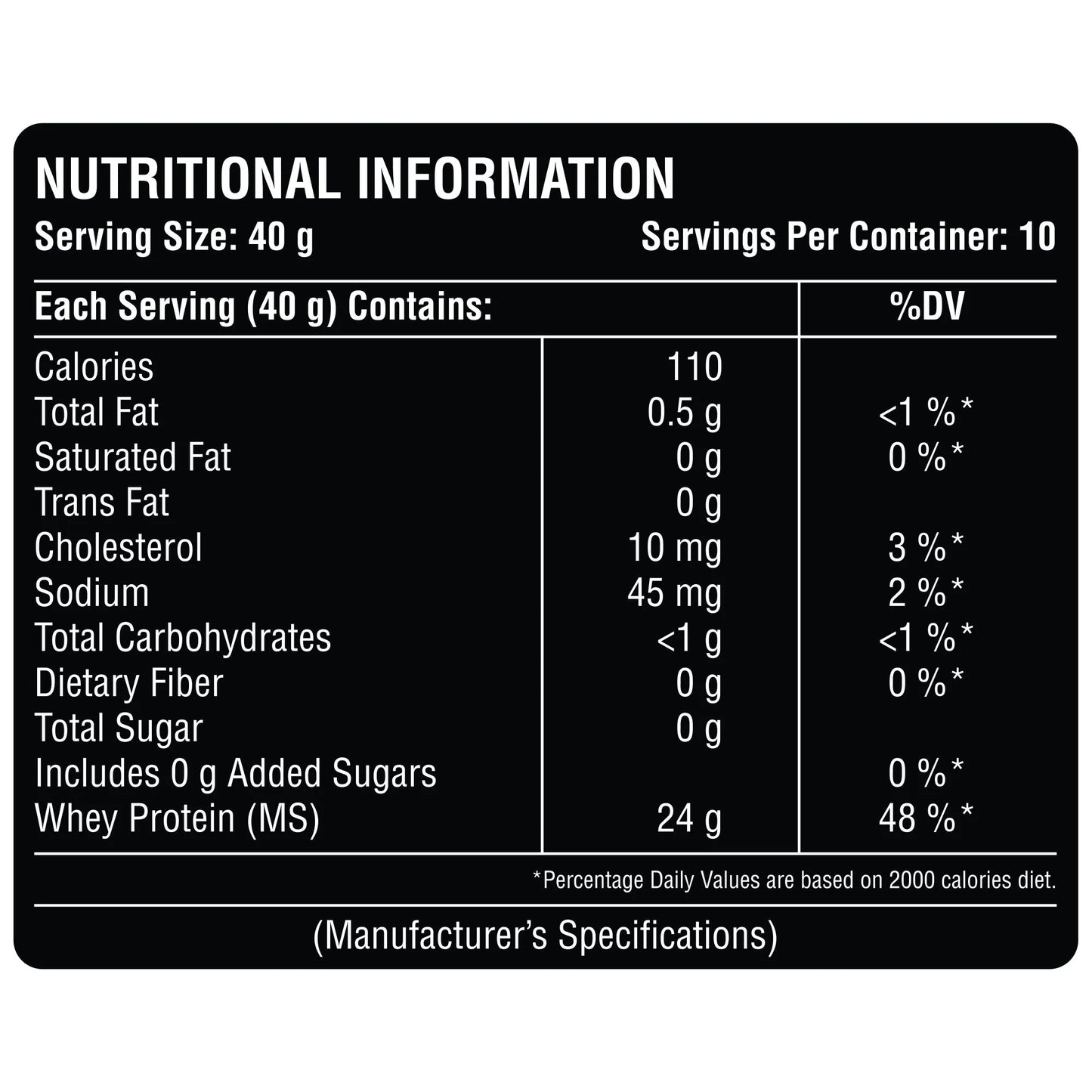 Whey Protein Powder