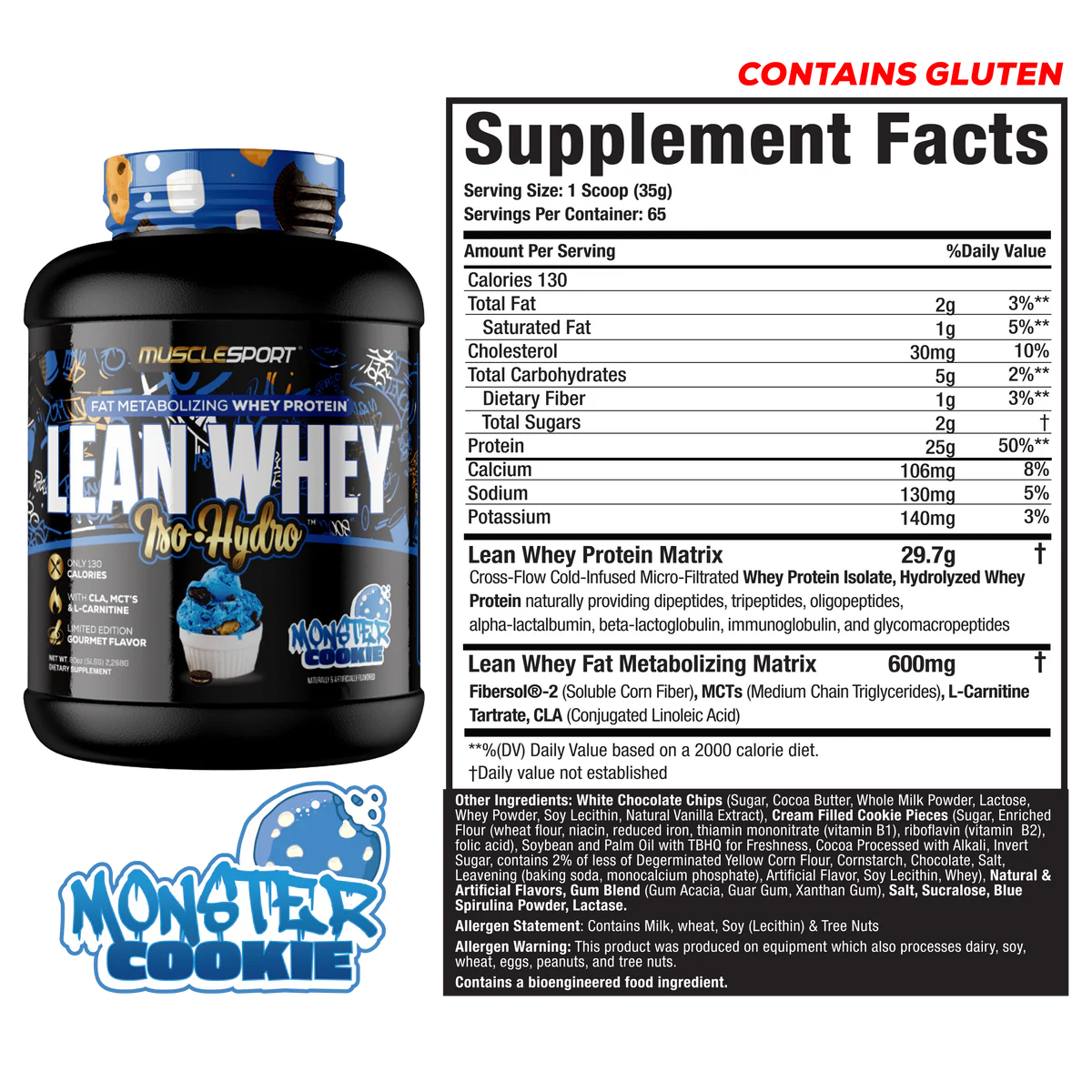 Lean Whey Iso Hydro 5lbs