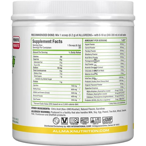 ALLMAX Allgreens+
