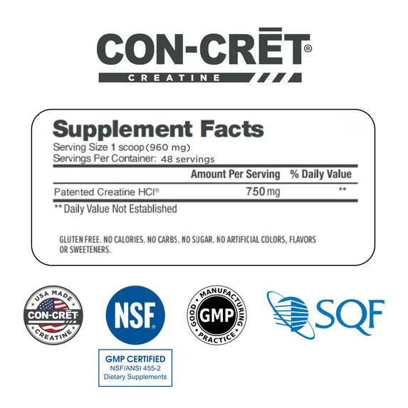 Con-Cret Creatine HCL