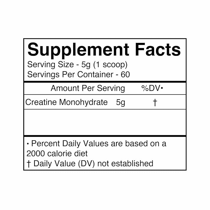BlackMarket Creatine Raw