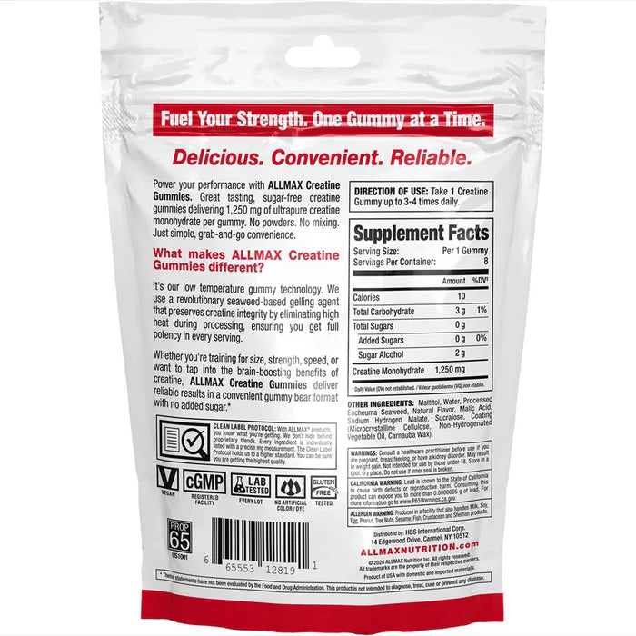 Allmax Creatine Gummies