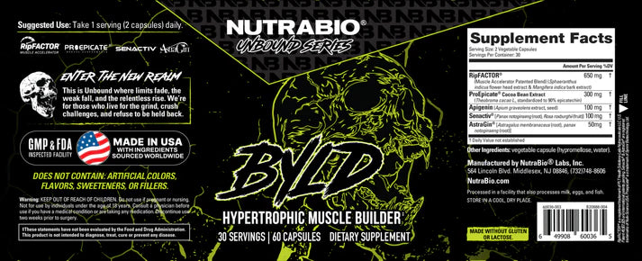 Nutrabio Unbound BYLD