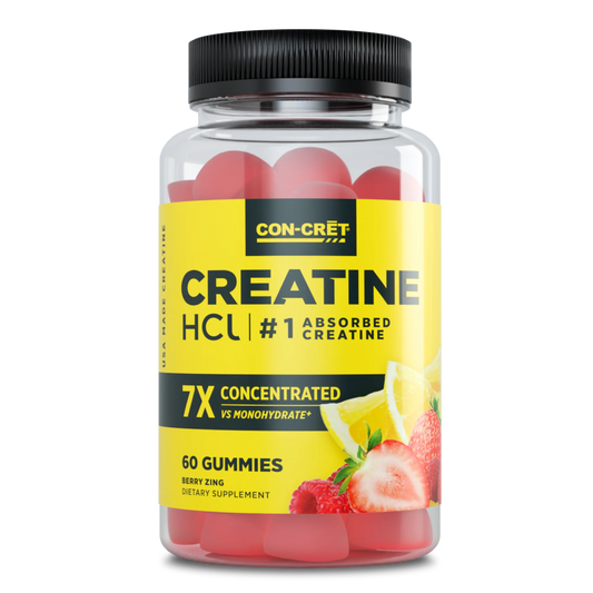 Con-Cret: Creatine HCL: Gummies Berry Zing 90 bag