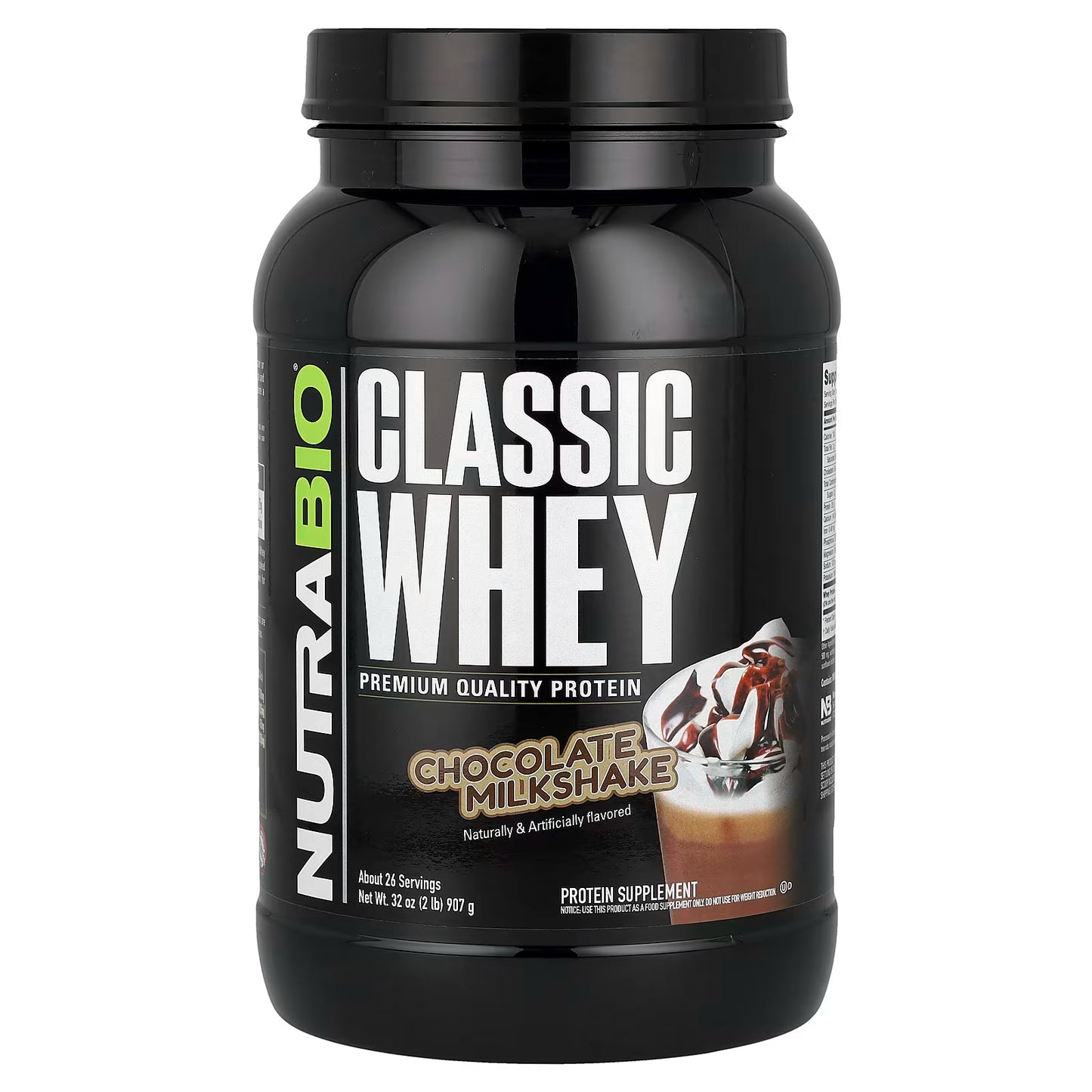 Nutrabio Classic Whey Protein 2lb