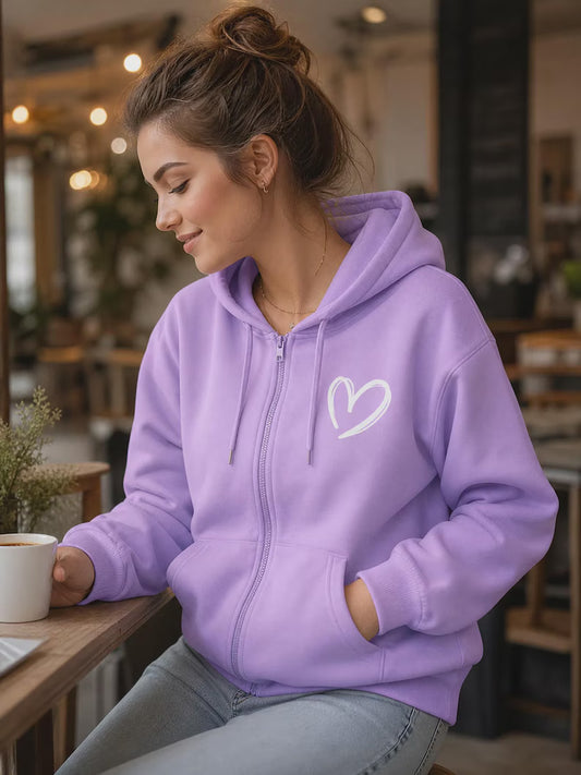 LIFESTYLE Hoodie Lavender