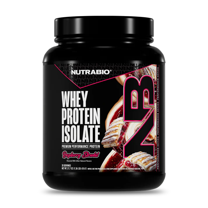 Nutrabio 100% Whey Protein Isolate 5lb