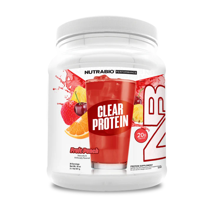 NutraBio Clear Whey Protein Isolate