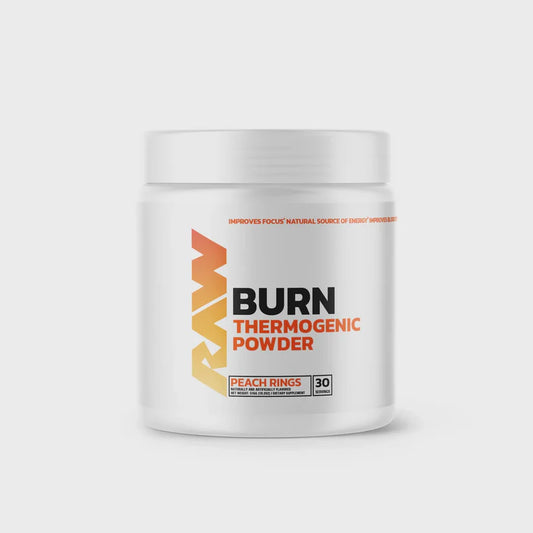 RAW Nutrition: Burn Peach Rings (500mg)
