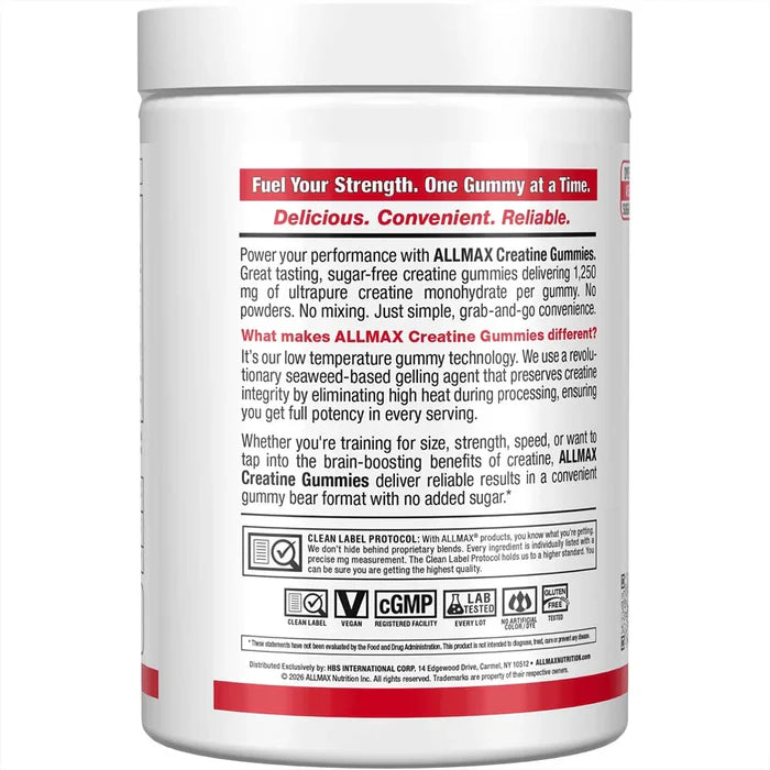 Allmax Creatine Gummies