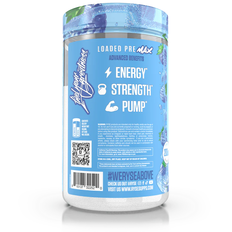 Ryse Loaded Pre-Workout