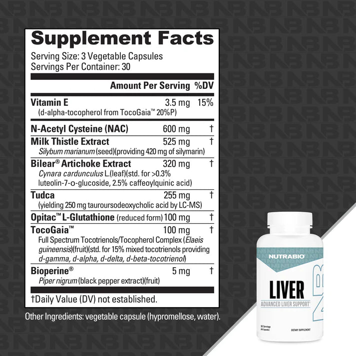 Nutrabio Liver Support Advanced