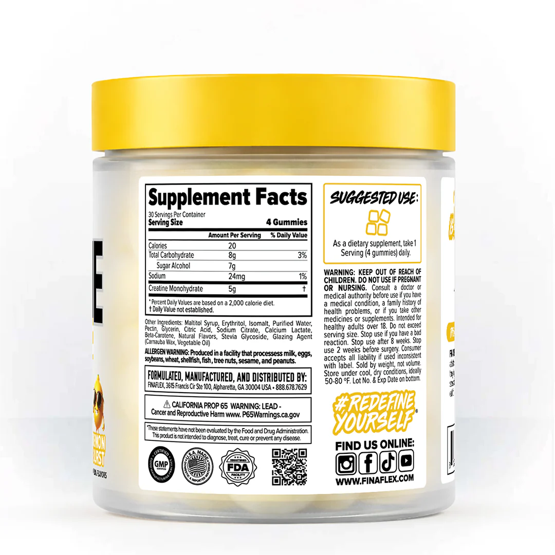 Finaflex- FX CREATINE 120gum