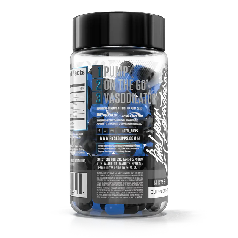 RYSE Pre-Workout Project Blackout
