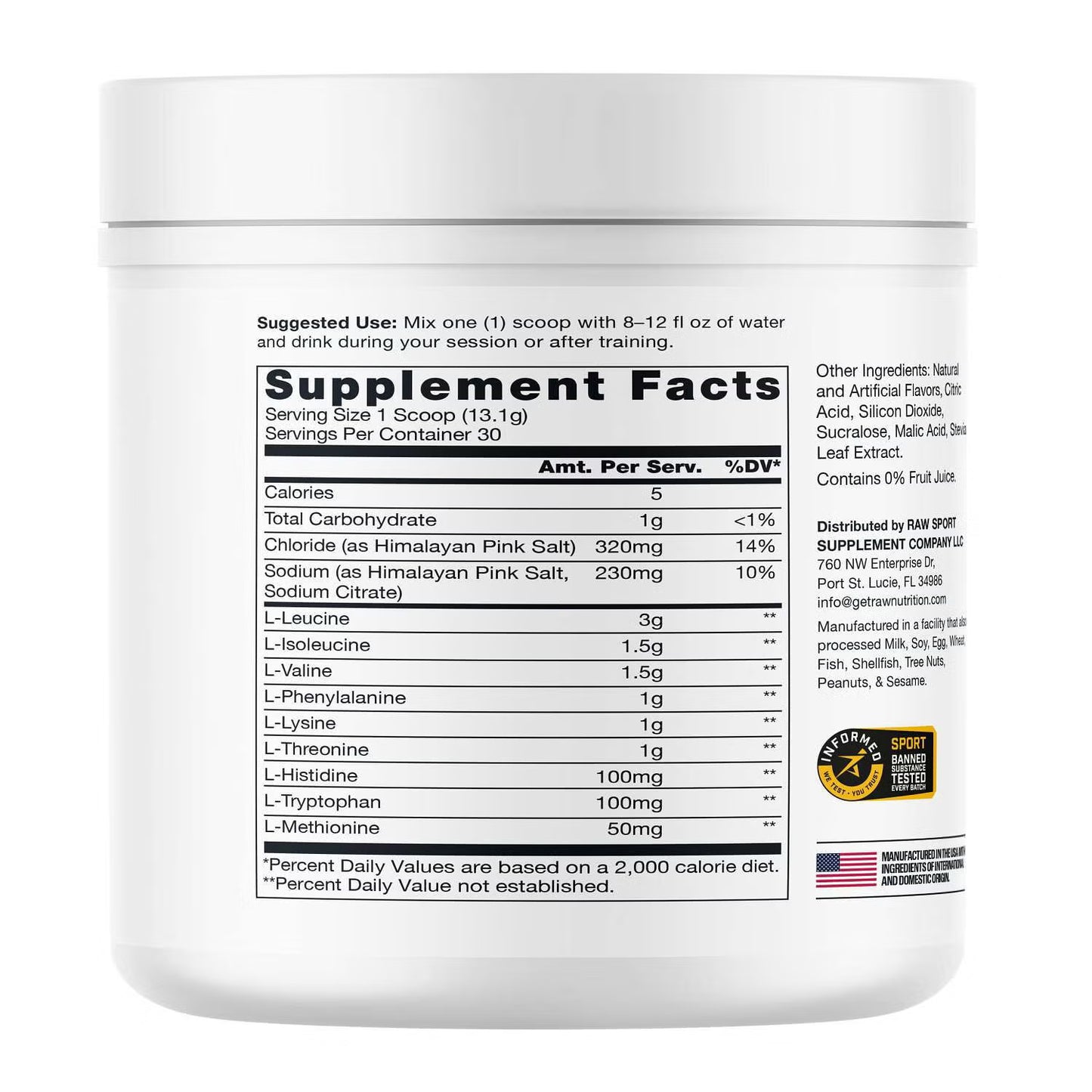 RAW Nutrition: EAA Plus (400g)