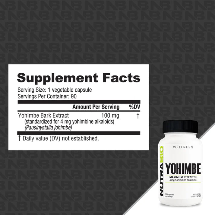 Nutrabio Yohimbe (90ct)
