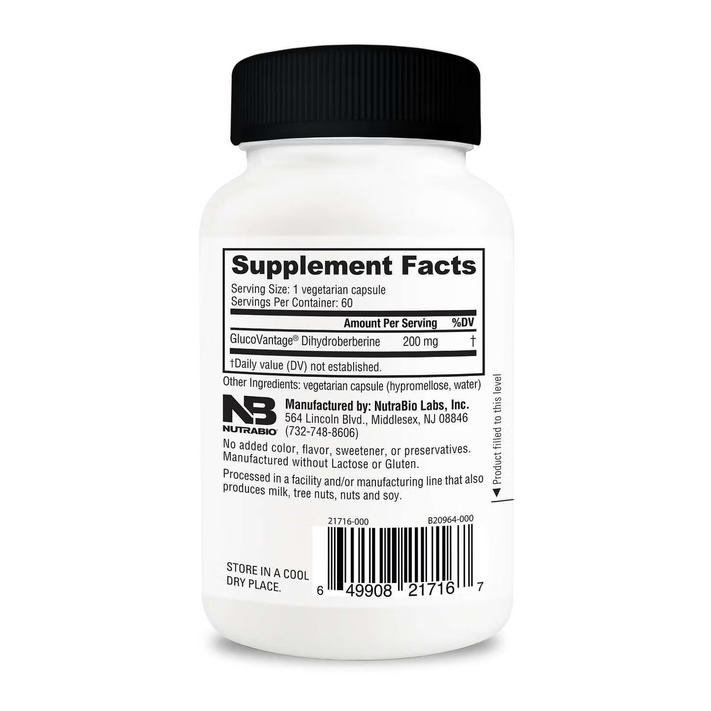 Nutrabio Berberine Advanced (60ct)