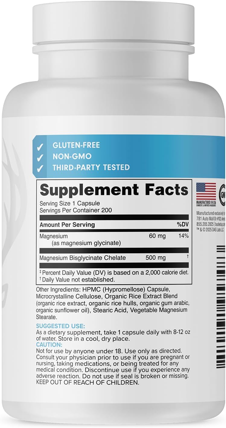 Bucked Up Magnesium Glycinate