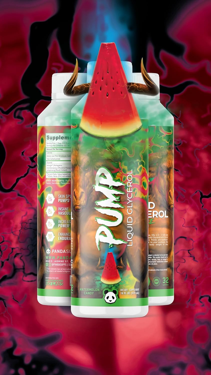 Panda Supp: Pump Glycerol Watermelon (16oz)