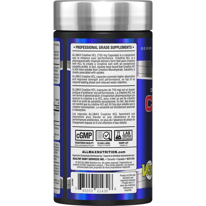 All Max Creatine HCL