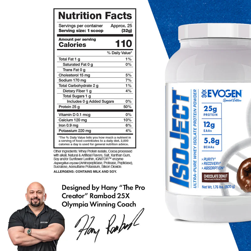 EVOGEN Isoject 2lb