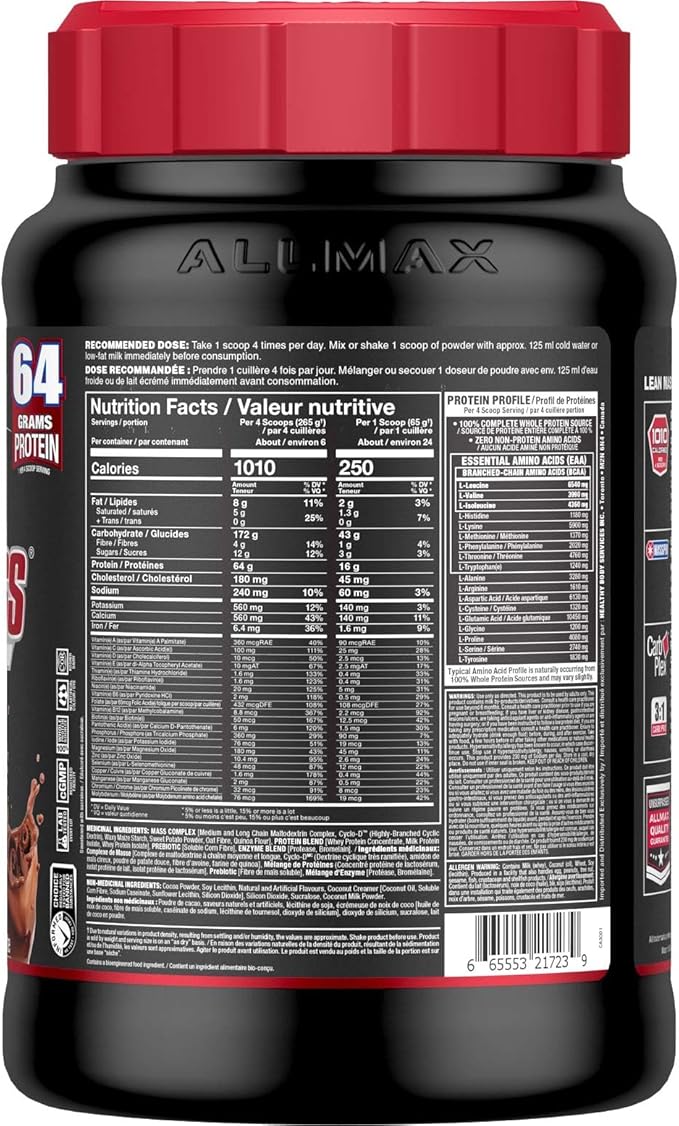 ALLMAX QuickMass 10LB