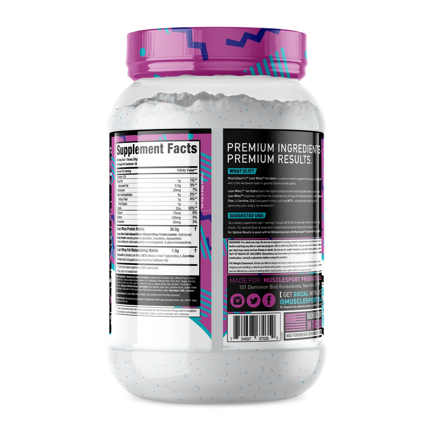 Lean Whey Iso Hydro 2lbs