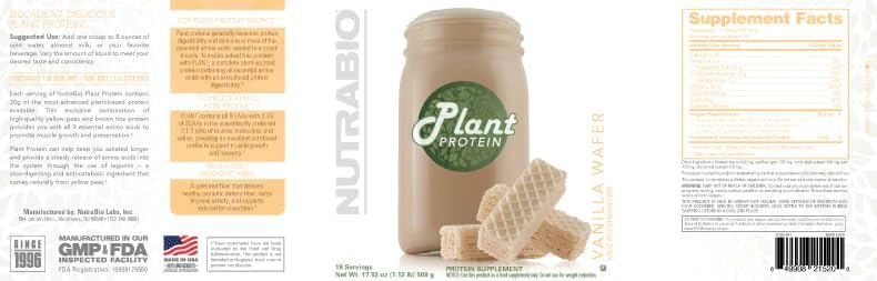 NutraBio Plant Protein