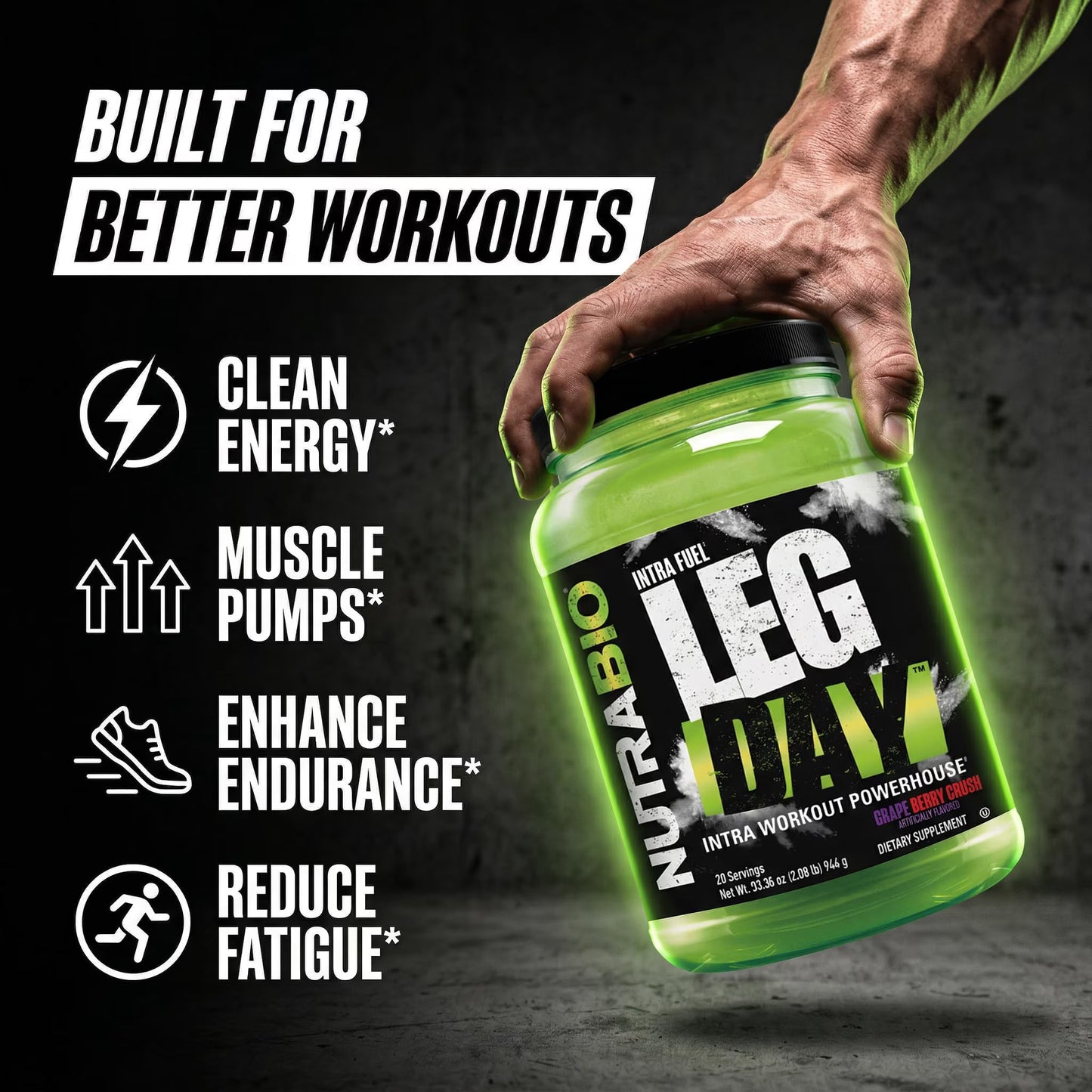 Insta Carb Leg Day