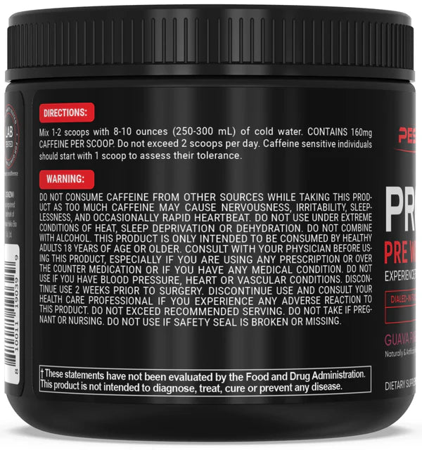 PES Prolific Pre Workout