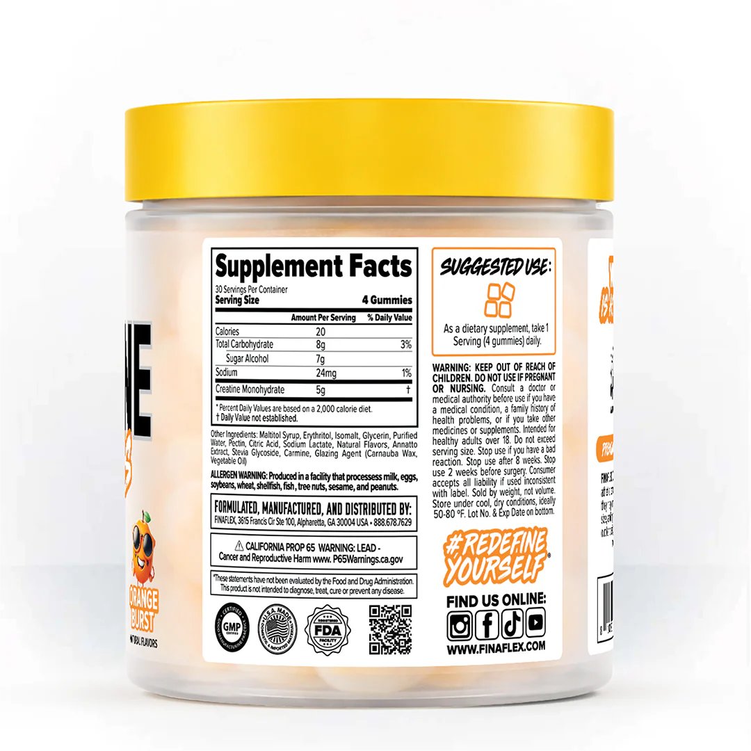 Finaflex- FX CREATINE 120gum