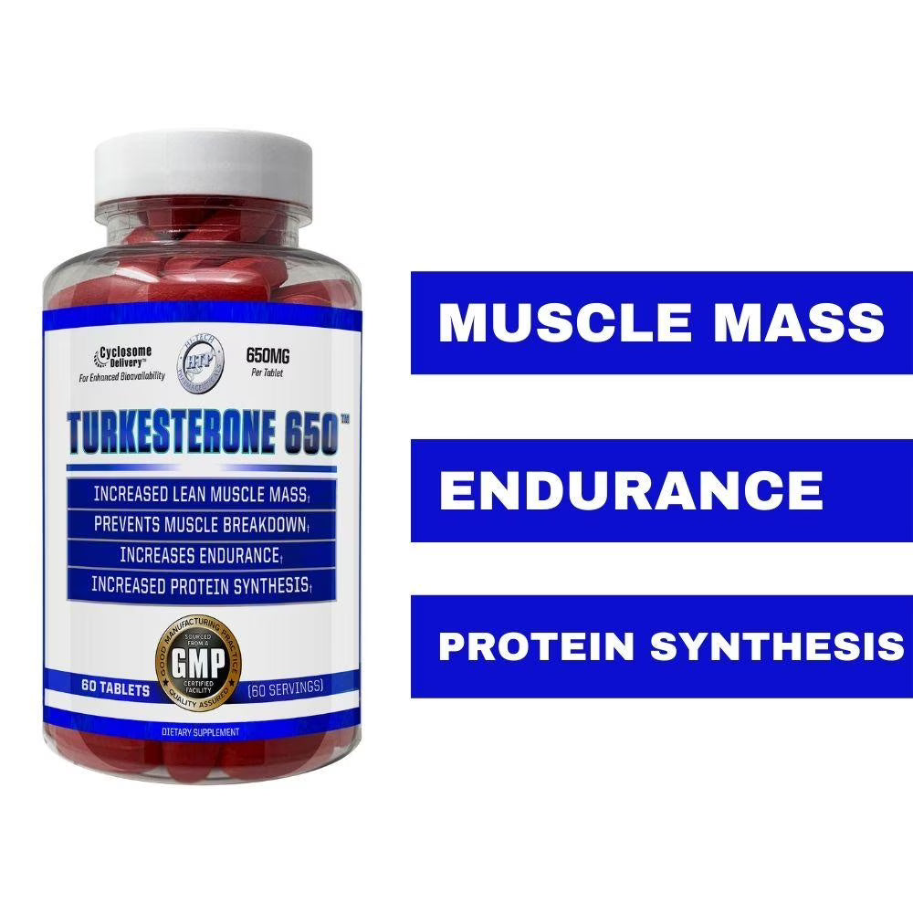 Hi-Tech: Turkesterone 650 (60 tabs)