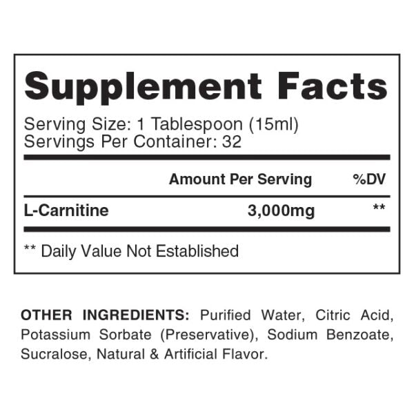 Gaspari Liquid Carnitine 3000