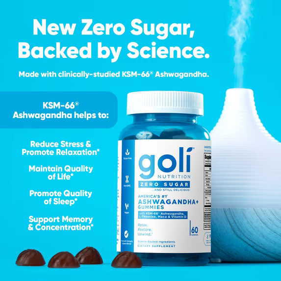 Goli Nutrition- Gummies (Zero Sugar)