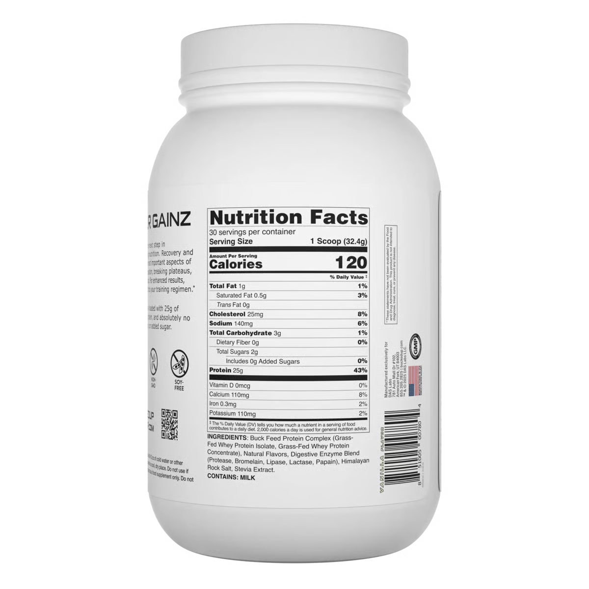 Bucked Up Buck Feed Protein 2lbs