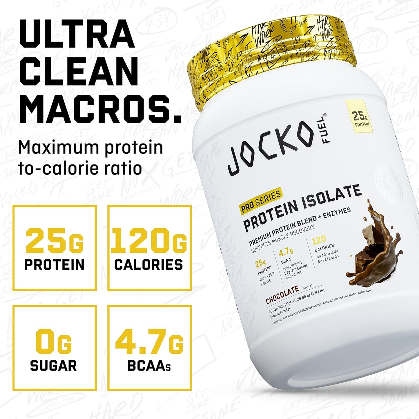 Jocko Fuel Pro Series Protein Isolate 2lbs