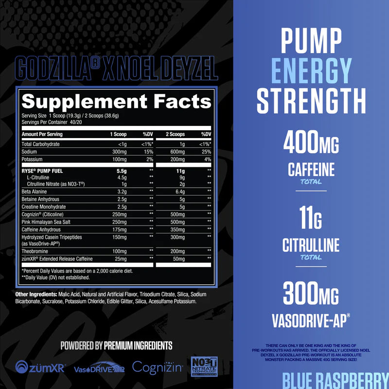 Ryse Godzilla Pre-Workout