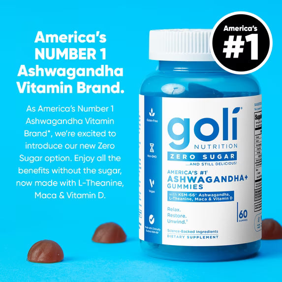 Goli Nutrition- Gummies (Zero Sugar)