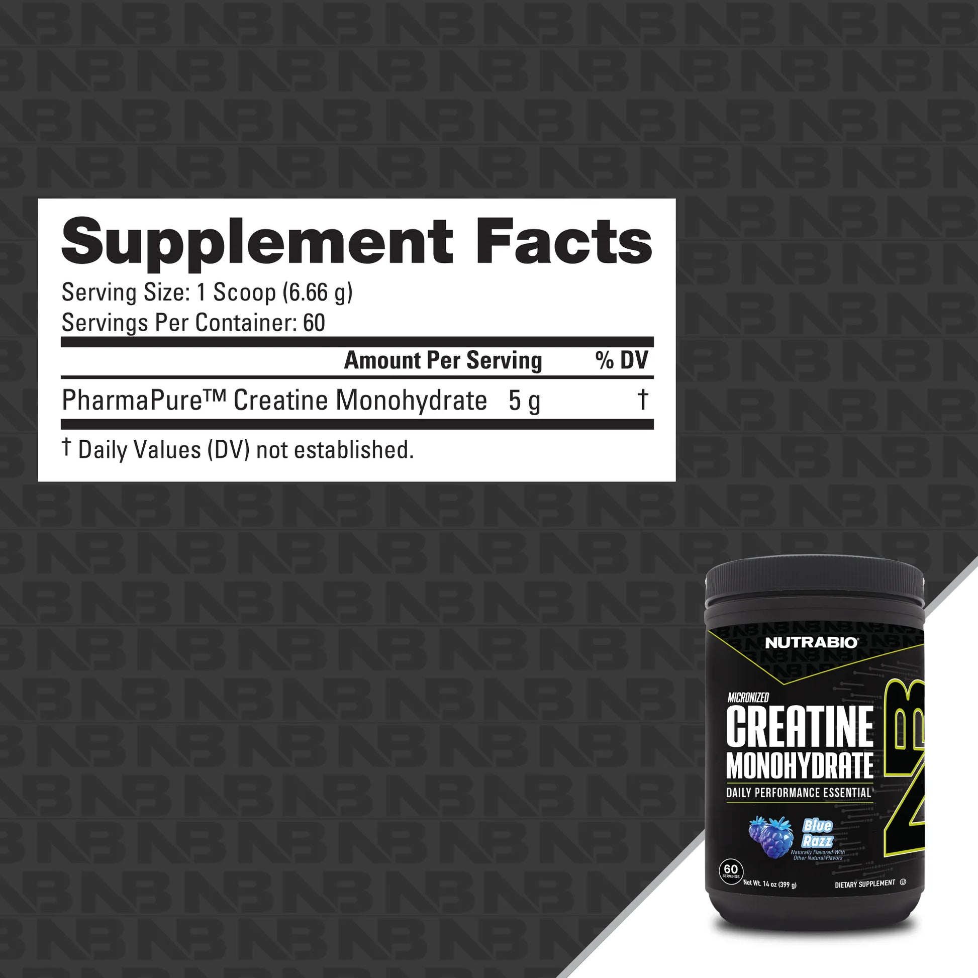 NutraBio Creatine Burst Arctic Blast