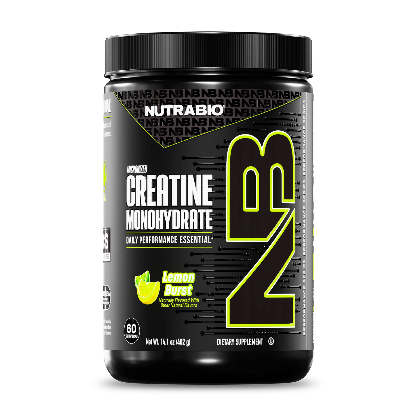 NutraBio Creatine Burst Citrus Rush