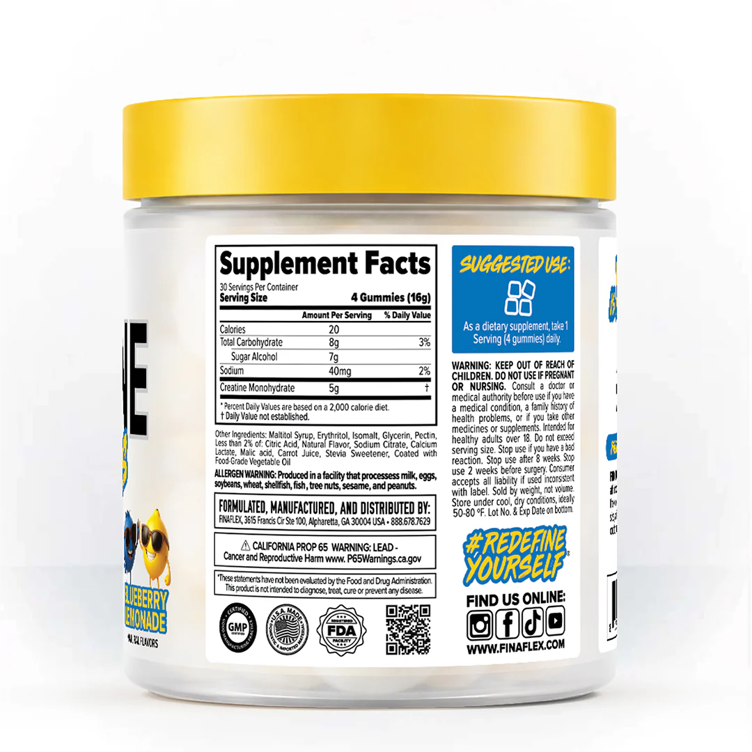 Finaflex- FX CREATINE 120gum