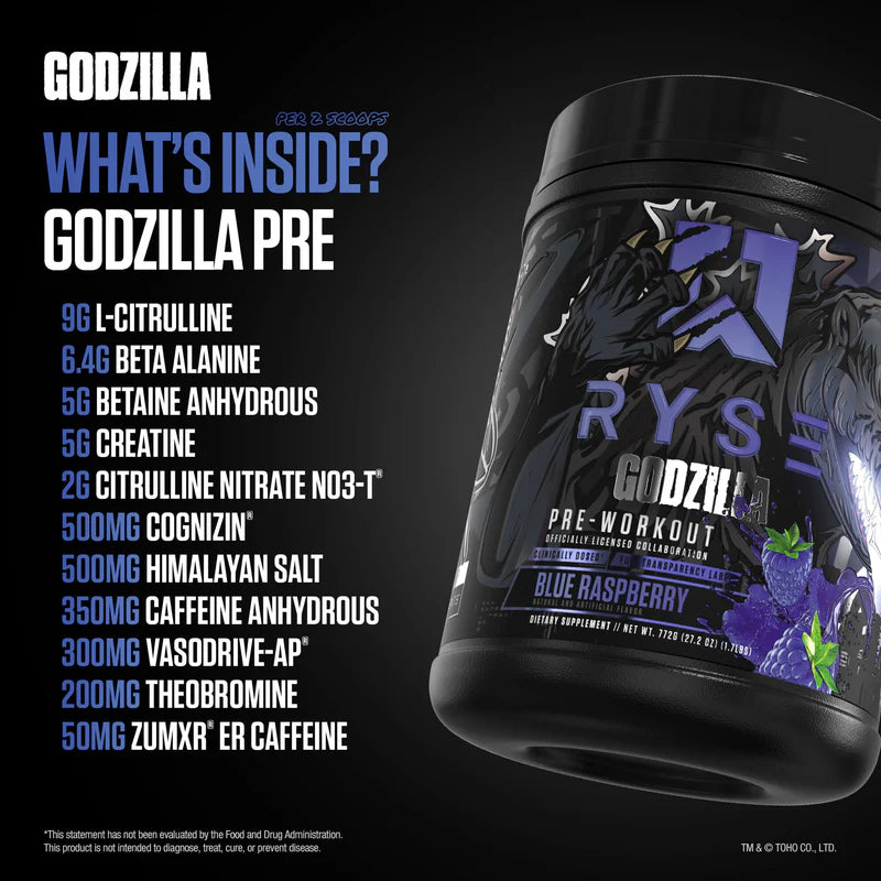 Ryse Godzilla Pre-Workout