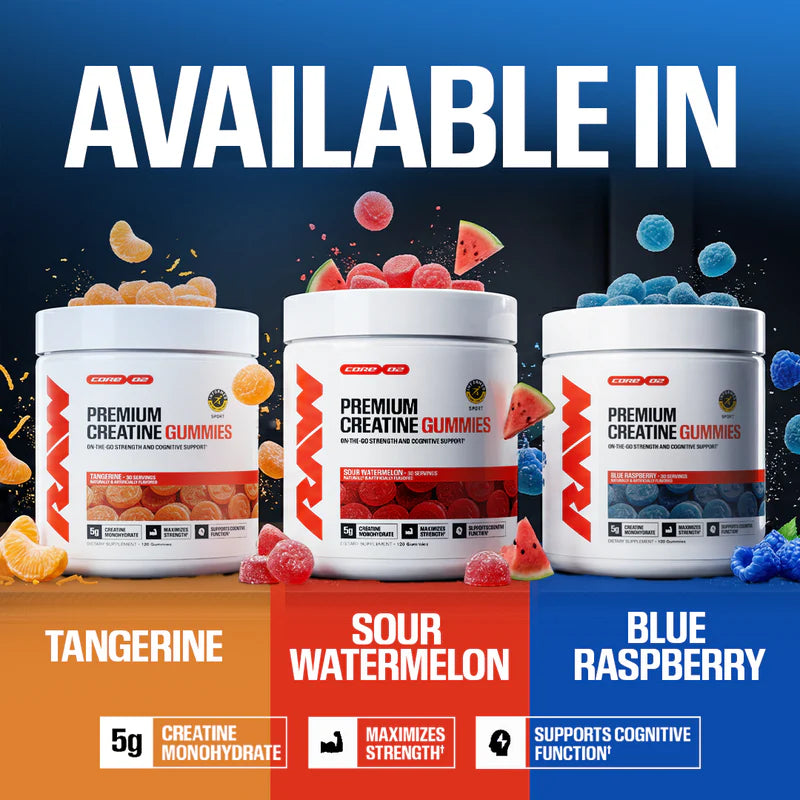 RAW Premium Creatine Gummies