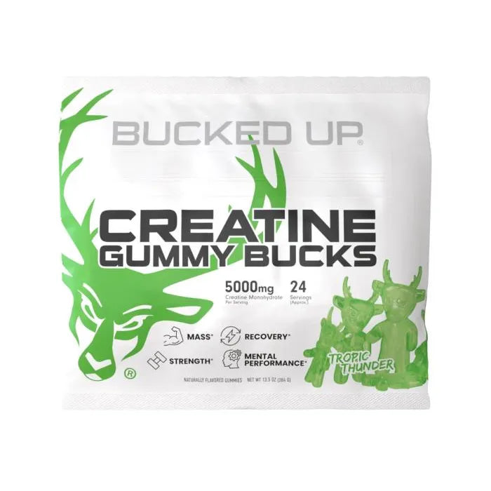 Creatine Gummy Bucks(24 serving) Tropic Thunder