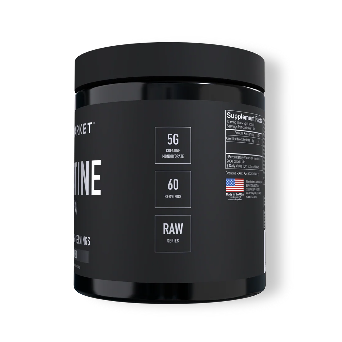 BlackMarket Creatine Raw