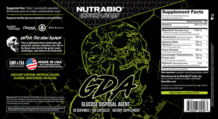Nutrabio Unbound GDA